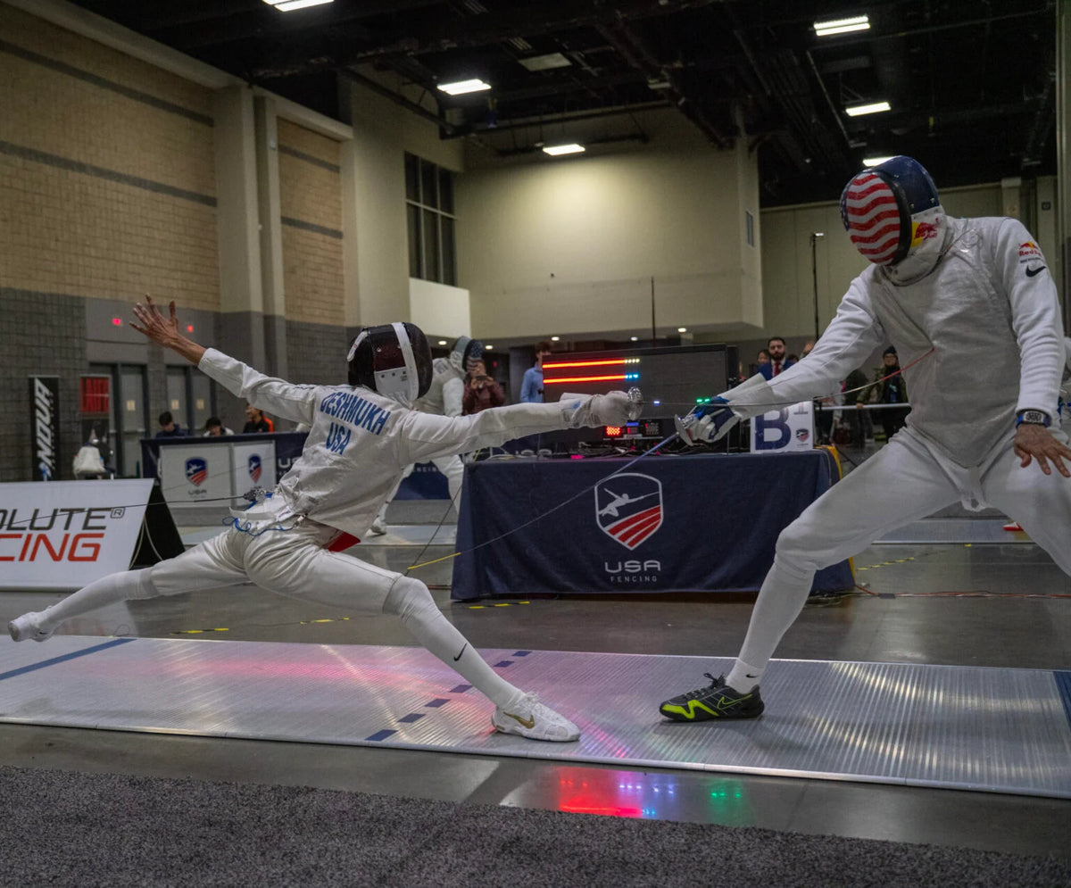 Fencing action
