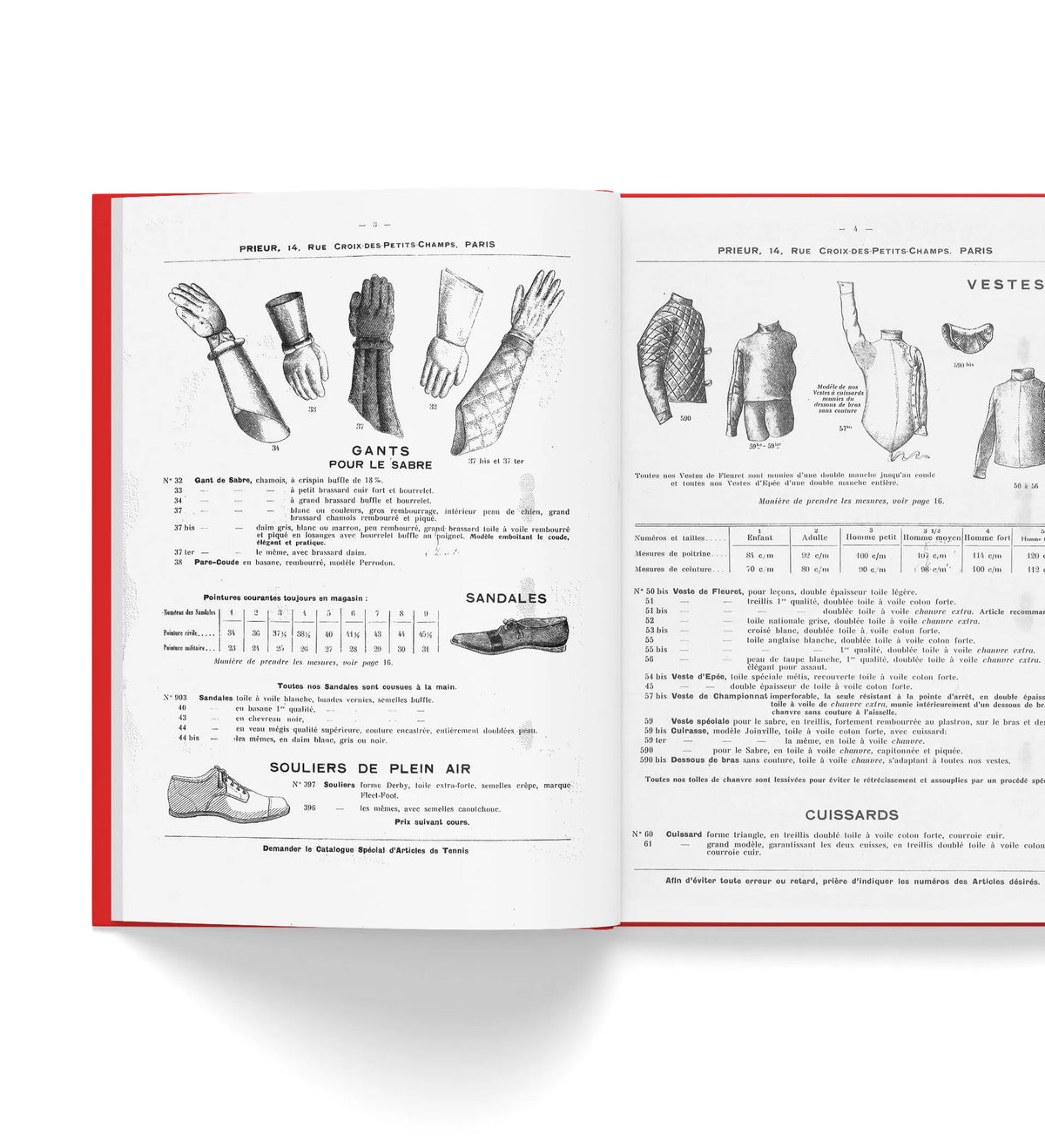 Historic fencing catalog