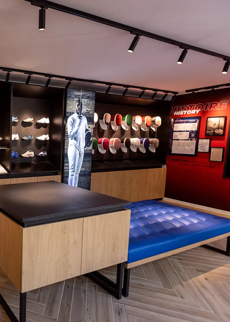 Paris boutique interior